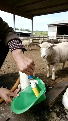 Zx Automatic Water Fountain For Horses, Goats And Dogs