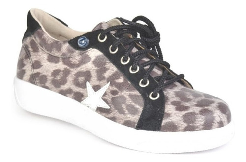 Imagen 3 de 7 de Zapatillas Urbanas De Mujer De Cuero Numa - Ferraro