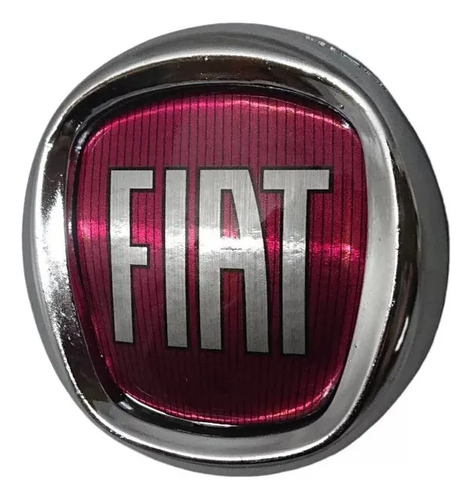 Emblema Cc Fiat 500 Strada Mobi Parrilla Nuevo Rojo
