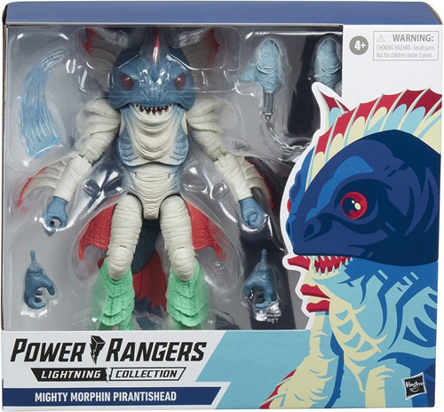 Pirantishead Power Rangers Lightning Mighty Morphin Hasbro