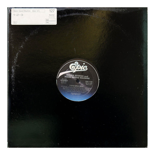 Gloria Estefan & Miami Sound Machine - 1-2-3 | 12'' Maxi Sin (Usado)