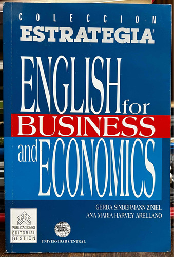 English For Business And Economics