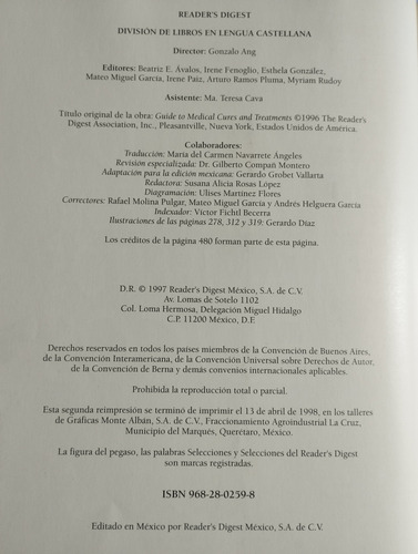 Remedios Curaciones Y Tratamientos Médicos Libro P (Usado)