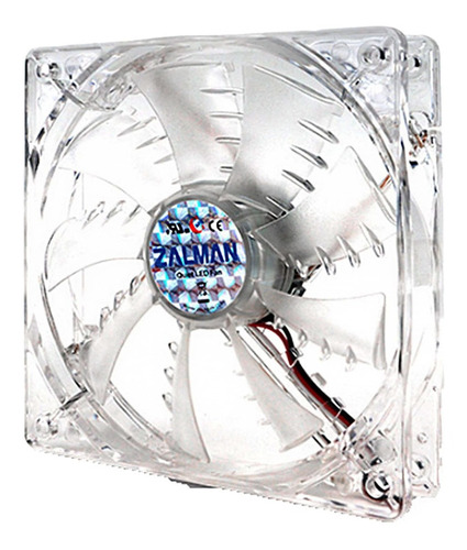 Zalman  ventilador Doble Ultra Silencioso Led Azul Aleta De