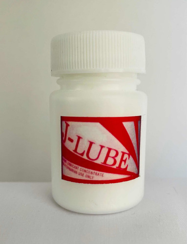 J-lube Polvo Lubricante Concentrado, Frasco Con 15g Rinde 1l Sabor N/a