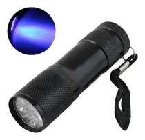 Comprar Poderosa Linterna Uv Detecta Billetes Falsos 9 Leds Brillant