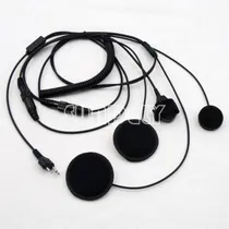 Comprar Cara Llena Cerca Casco Auricular\u002Faudífono Para Radio Icom Ic