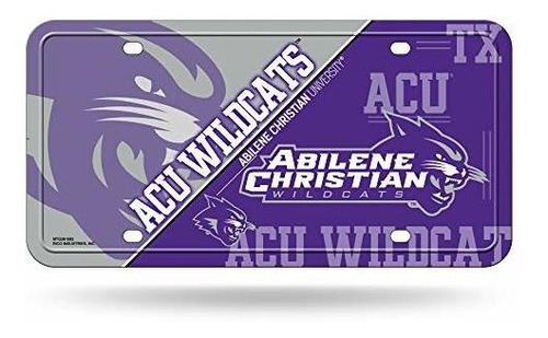 Etiqueta Ncaa High Point Panthers De Metal Con Placa De