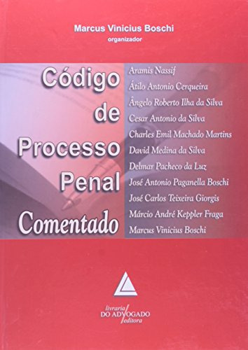 Libro Código De Processo Penal Comentado De Vvaa Livraria Do