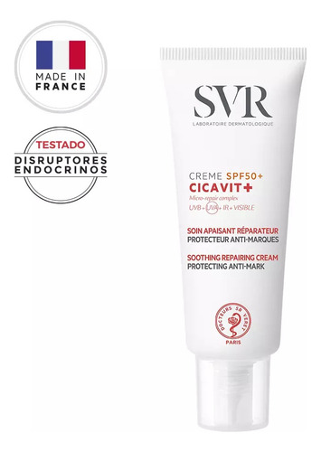 Svr Crema Con Protección Solar Cicavit Creme Spf50+ 40ml