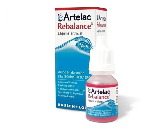 Artelac Rebalance Bausch Lomb Lagrima 