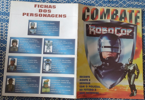 Revista Recorte E Monte Combate Robocop No 1 ( Novo )