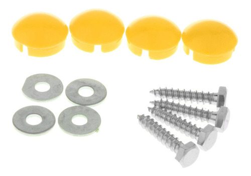 1 Par Manija Antideslizante De Agarre Seguro Para Amarillo