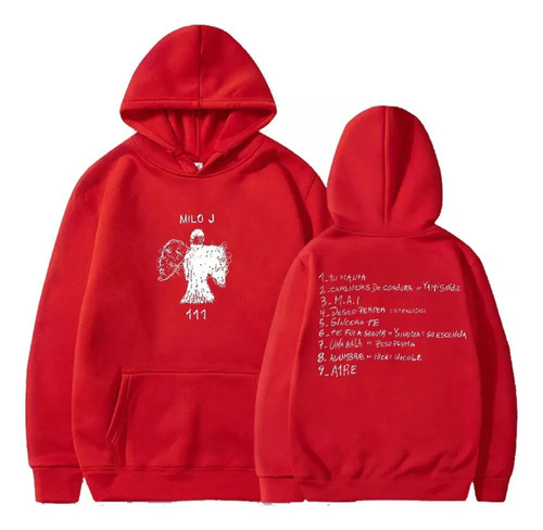 Sudadera Con Capucha Milo J 111 Album Pop Singer Merch, Unis