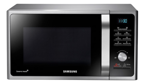 Microondas Samsung Grill Cerámico Triple Distribución 23l Sl