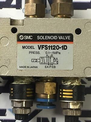  Smc Vfs1120-1d Solenoid Valve Ttr
