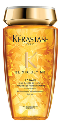 Shampoo Bain Elixir Para Cabello Opaco Sin Brillo 250ml