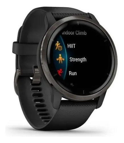 Relógio Garmin Venu 2 Cinza Chumbo Ww Monitor Cardíaco Pulso Caixa