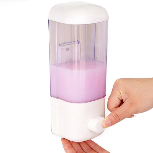 Imagen 1 de 6 de Dispensador De Jabon Lavaloza Alcohol Gel /onlineclub Color Blanco