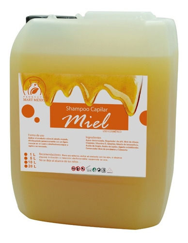  Shampoo De Miel  (5 Litro)