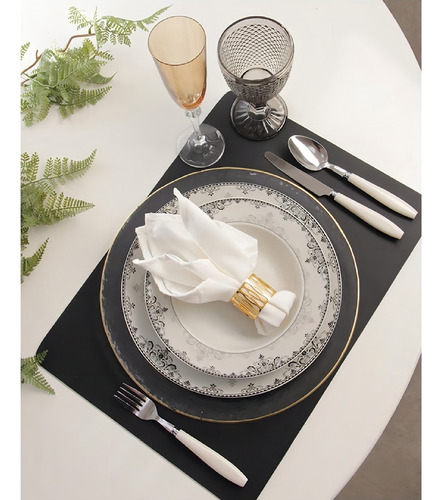 Aparelho De Jantar Porcelana Hauskraft Liliana 20 Peças