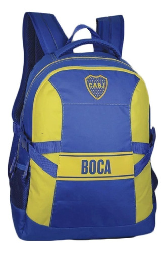 Mochila Grande Club Boca Juniors Licencia Oficial Varias