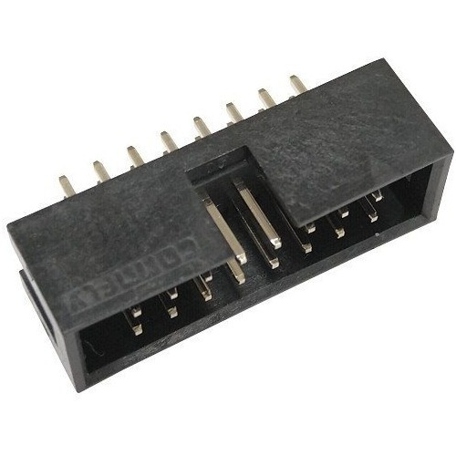 Conector Femea 16 Vias P/ Flat + Header Macho 16 Vias 10 Peç