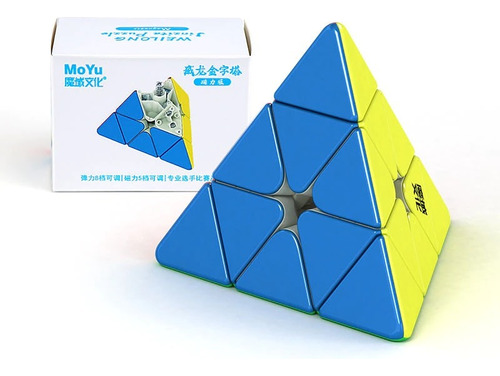 Cubo Mágico Pyraminx Weilong Velocidad Magnético
