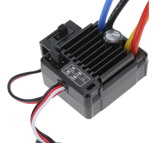 Controlador Electrónico De Velocidad Wp-1060-rtr 2s-3s Esc A