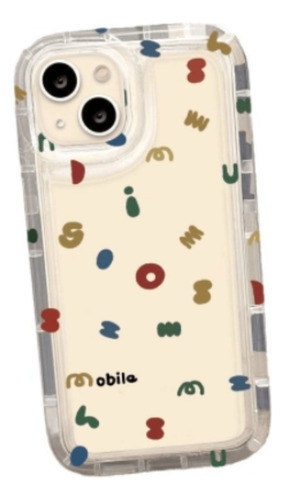 -funda De Silicone Colchón Aire Transparente Para iPhone Case