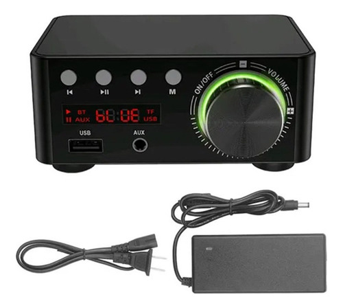 Hifi Bt5.0 - Mini Amplificador De Audio Estéreo Digital