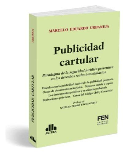 Libro Publicidad Cartular - Urbaneja Marcelo Eduardo (papel)