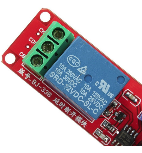 Timer Temporizador Relay 12v Retardo Desarrollo Automatizaci