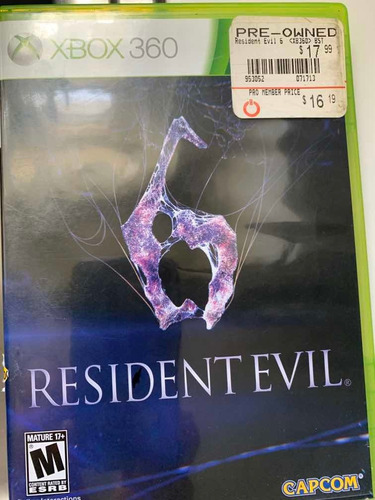 Resident Evil 6 Xbox 360 Usado