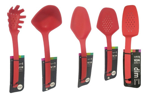 Set Utensilios Cocina X 5 Modelo Y Color Moderno Calidad