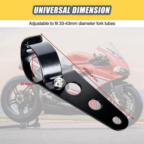 Soporte Para Faros Delanteros De Motocicletaabrazadera De Mo