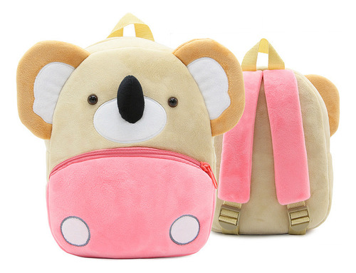 Mochila Infantil Con Dibujos De Animales Koala.