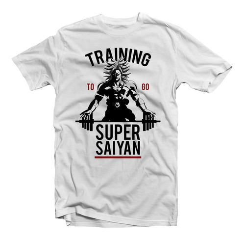 Remera Dragon Ball Training Broly