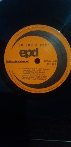 Eu Sou O Povo - Trilha Compacto Com Encarte
