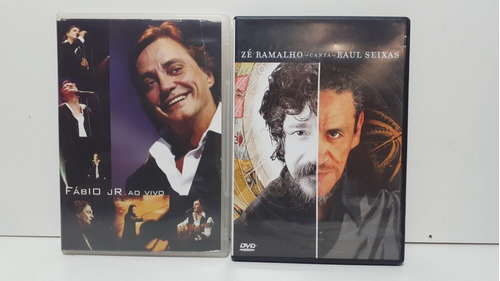 Dvds Zé  Ramalho E Fabio Jr