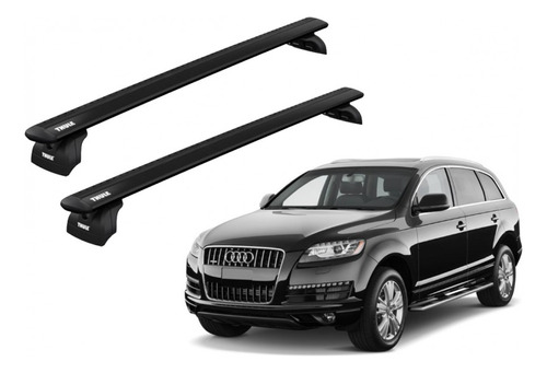 Barras Thule Audi Q7 06-15 Ra / Wingbar Black