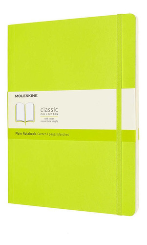 Moleskine Libreta Clásica Extra Grande Verde Lisa P. Suave