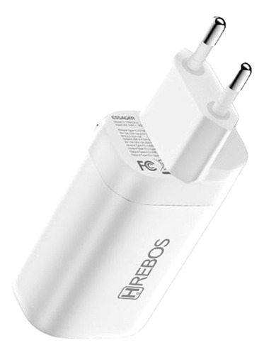 Carregador Turbo 65w Cabo De Dados Lightning Branco Full