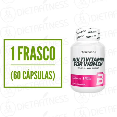 Multivitamin For Women Biotech Usa Biotechusa Dietafitness