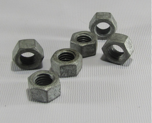 Tuerca Hexagonal Galvanizada 1/2 