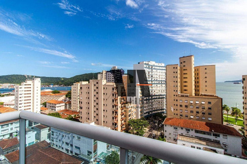 Imagem 1 de 30 de Apartamento Alto Padrão No Contrapiso, Andar Alto, 106 M²,  3 Qts, 1 St, 2 Vg, Oportunidade, Ponta Da Praia - Ap1141