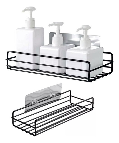 Organizador De Ducha Repisa Baño Adhesivo Inoxidable