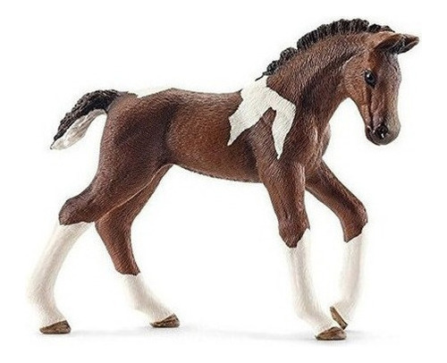 Figura De Juguete De Potro Schleich Trakehner