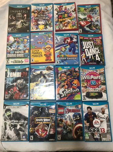 Vendo Juegos Para Wii U (Usado)