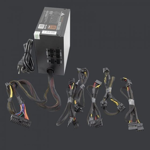 Fuente de poder para PC YeYian Serie 650 YFR-46201 650W negra 115V/230V